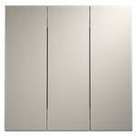 VLS000503 Клавиши для выключателя/переключателя трехклавишного, S70 (кашемир). (ТМ Maytoni)