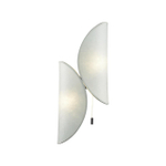 7067/2W L-VISION ODL26 191 светильник черный/белый/шелк/металл IP20 LED G9 5W 220-240V SILK