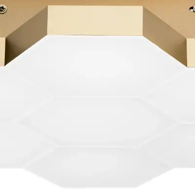 750073 Люстра потол FAVO LED-35W 1680LM Satin Gold 4000K Lightstar