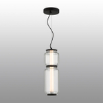 5409/20L HIGHTECH ODL_EX24 141 черный/прозрачный/металл/стекло/акрил Подвес LED 20W 3000K 1480Лм JAM