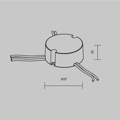 Источник тока DALI NFC DT8 100-500mA +PUSH DIM, 721025. TM Maytoni