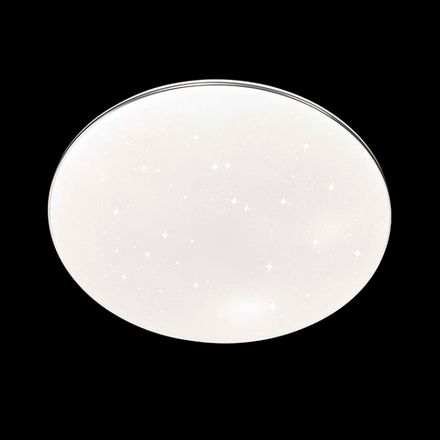 2052/CL PALE SN 162 Светильник пластик/белый/хром LED 30Вт 4000K D360 IP43 ABASI