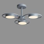 5658/36CL LEDIO LN23 065 серый Люстра потолочная LED 36W 3000-6000K 1840Лм 220V EVIN