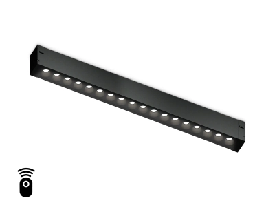 Светильник светодиодный диммируемый для шинопровода Magnetic 220V GL1312 BK черный IP20 15W 3000K-6400K 24° 342*25*42 (Без ПДУ)
