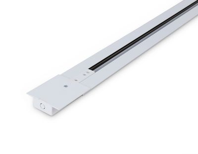 Шинопровод встраиваемый однофазный Standard 220V GL7121 WH белый 1000*58.6*18 (ввод питания, 1 заглушка, крепление в комплекте)