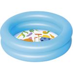 Бассейн детский надувной круглый 61*15 см, 21 л, 51061 Bestway