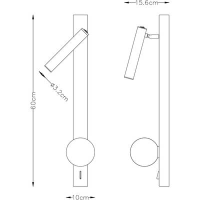 Бра Arte Lamp JOSEPH A2172AP-2BK, 1хLED