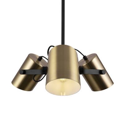 Подвесной светильник Elori FR4004PL-03BBS, E27х3. TM Maytoni