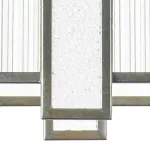 712164 Люстра AGAVE 6х40W E27 СЕРЕБРО С ПАТИНОЙ/ПРОЗРАЧНЫЙ Lightstar