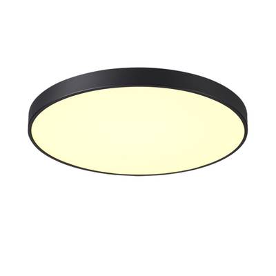 7756/92L MITRA LED SN Светильник металл/акрил/черный LED 80Вт+12Вт(подсветка) 3000K D800 IP20 QUASAR