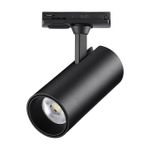 359158 PORT NT23 091 черный Светильник трековый однофазный двухжильный IP20 LED 24W 220V 4000К 2300Лм SELENE