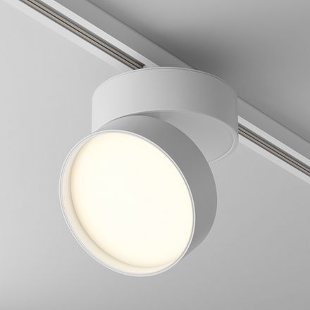 Трековый светильник Onda Unity 3000K 18Вт 120°, TR007-1-18W3K-W-1. TM Maytoni