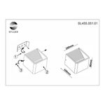 SL455.051.01 Светильник настенный ST-Luce Белый/Белый LED 1*6W 3000K