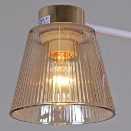 20560-0.3-02 WH+FG светильник потолочный Reluce, E27х2