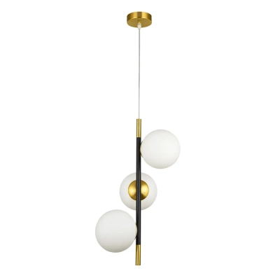 Подвесной светильник Arte Lamp ALCOR A2224SP-3BK, 3хE14