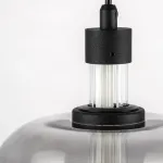 737527 Люстра EMISFERO 8W LED 250LM G ЧЕРНЫЙ/ПРОЗРАЧНЫЙ+ЯНТАРЬ 3000K Lightstar