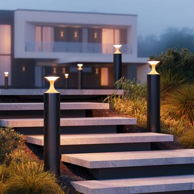 Светильник LGD-LONDARI-BOLL-H900-12W Warm3000 (BK, 125 deg, 230V) (Arlight, IP65 Металл, 3 года)