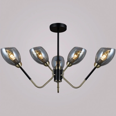IL9960-6CSQ-79 BK AB светильник потолочный ILLUMICO, E14х6