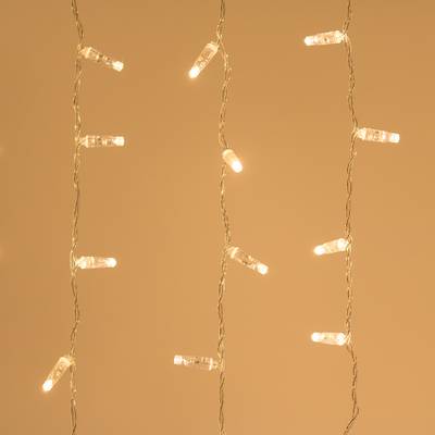 Светодиодная гирлянда ARD-CURTAIN-CLASSIC-2000x9000-CLEAR-2200LED Warm (230V, 120W) (Ardecoled, IP65)
