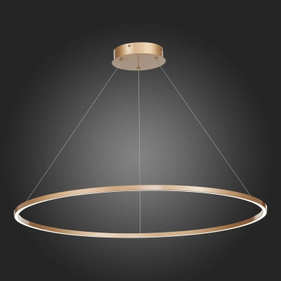 ST605.243.46 Светильник подвесной ST-Luce Золотистый/Белый LED 1*46W 4000K