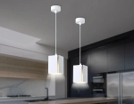 Светильник подвесной TN5122 WH белый E27 max 40W 80*80*1150