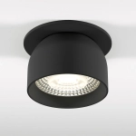 Светильник встраиваемый светодиодный Uno 8W 4000K черный 25092/LED