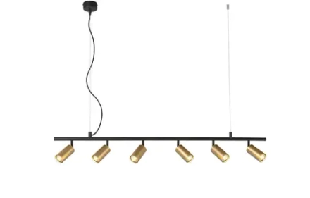 Светильник потолочный Crystal Lux CLT 015C6 L1200 BL-GO 1400/236