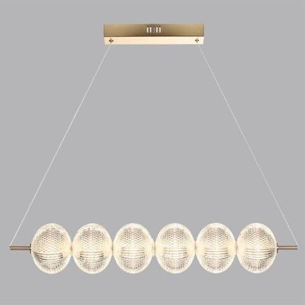 6577/36L LEDIO LN24 золото/прозрачный/металл/пластик Светильник подвесной LED 36W 220V CAPRICE