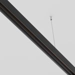 Коннектор прямой Exility накладной черный, TRA034C-21B. TM Maytoni