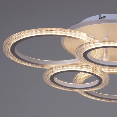 09812-3.3-3+3A WH (RGB) светильник потолочный Reluce, LED