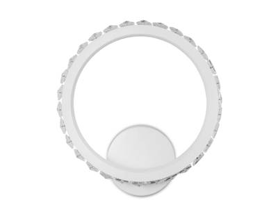 Настенный светодиодный светильник с выключателем FA211 WH белый LED 3000K+6400K 15W 230*250*45