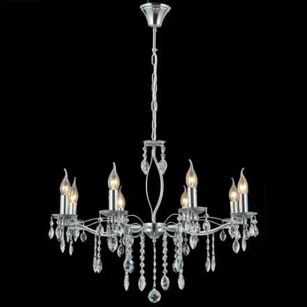 IL0266-8PSQ-24 CR CASTOR светильник потолочный ILLUMICO, E14х8