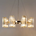 Подвесная люстра Arte Lamp SANTORINI A1049SP-16GO, 16хG9