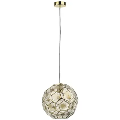 724212 Люстра FERMO 1х40W E27 ЗОЛОТО Lightstar