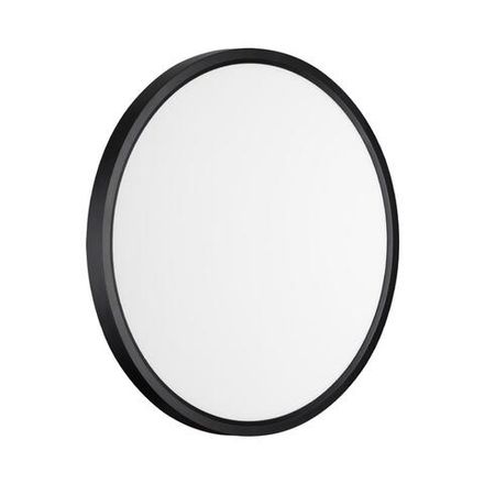 7660/32L MITRA LED SN 54 Светильник пластик/белый/черный LED 32Вт 3000/4000K D400 IP40 ALFA BLACK