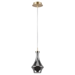808018 Подвес FORMA 1х10W (led) E14 ШАМПАНЬ/ДЫМЧАТЫЙ