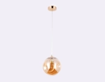 Подвесной светильник TR3510 GD/TI золото/янтарь E27 max 40W D200*1200