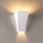 3882/1W HIGHTECH ODL19 365 белый гипсовый Настенный светильник G9 1*25W GIPS