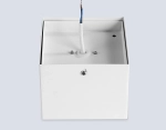 Светильник накладной TN6530 WH белый IP44 GX53 100*100*80