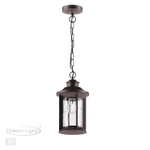 4961/1 NATURE ODL22 703 темно-коричневый/стекло Ландшафтный подвес E27 1*60W IP44 MAVRET