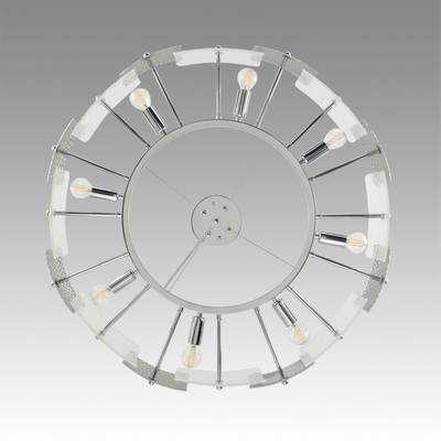 6588/8 MODERNI LN25 хром/тонированное стекло, металл/стекло Люстра подвесная E14 8*40W 220V LIBERTI