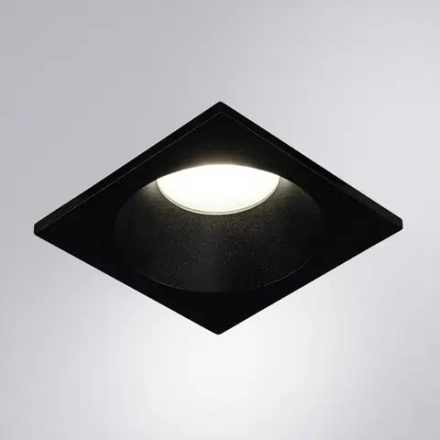 Точечный встраиваемый светильник Arte Lamp HELM A2868PL-1BK, 1хGU10