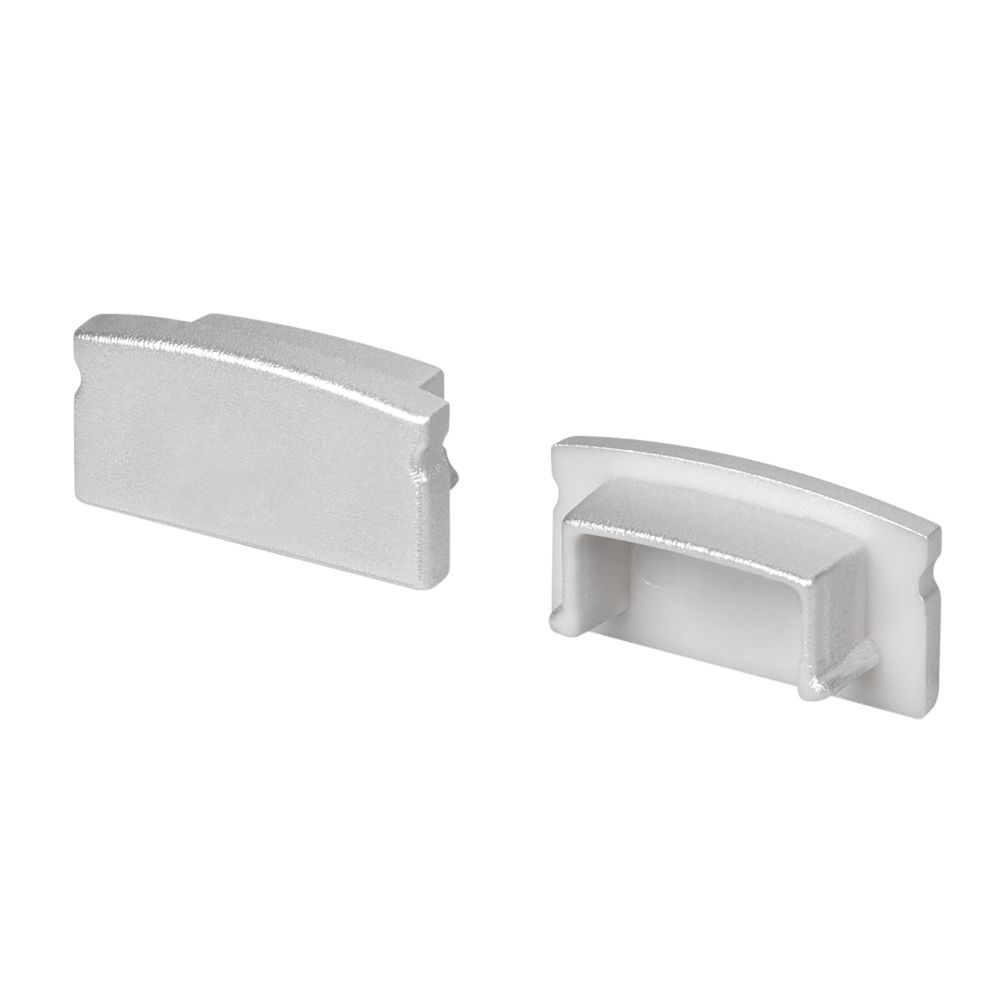 Заглушка LINE-1708 SILVER глухая (Arlight, Пластик)