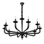 SL1114.403.10 Люстра подвесная ST-Luce Черный E14 10*40W