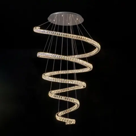 Eletto Olimpia EL330P140 LED Люстра хрустальная с пультом Хром