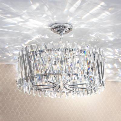 Citilux Ингвар CL334281 Люстра подвесная хрустальная Хром