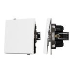 Механизм выключателя одноклавишный проходной SWT-TENDO-MKP1-PL-WH (230V, 10A) (Arlight, -)