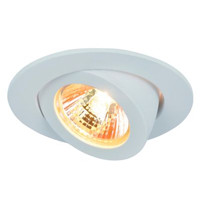 Точечный встраиваемый светильник Arte Lamp ACCENTO A4009PL-1WH, 1хGU10