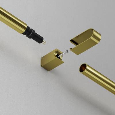 Фиксатор для накладного монтажа для системы Axity, CA010SM-BS. TM Maytoni