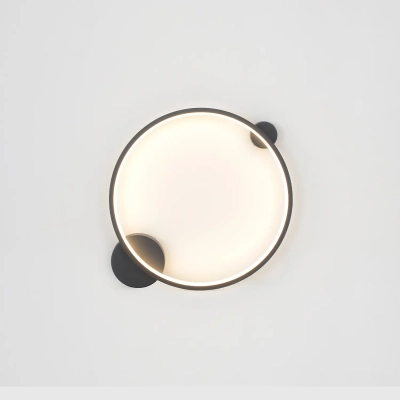 Бра Crystal Lux REAL AP18W LED BLACK 2791/418